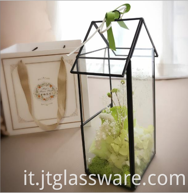 Design Hanging Glass Geometric Terrarium 